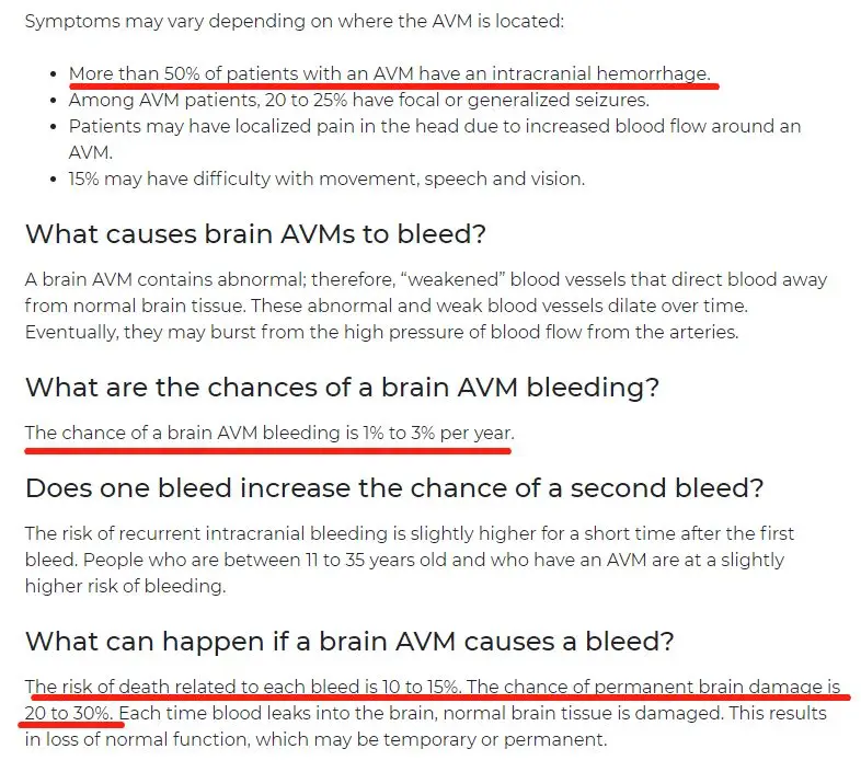 AVM的病理生理特点有哪些？