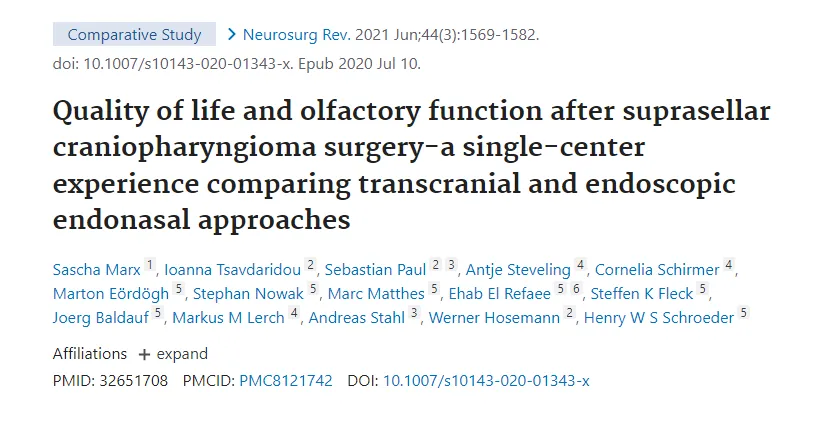 发表于《Neurosurgical Review》