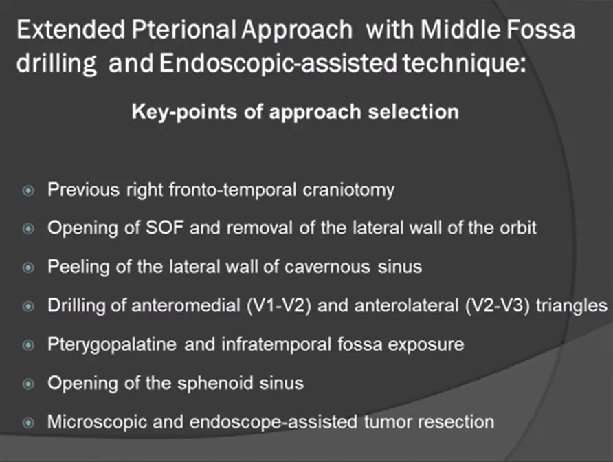 扩展翼点入路和中颅窝钻孔内镜辅助技术